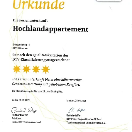 Appartamento Hochlandappartement Dresda